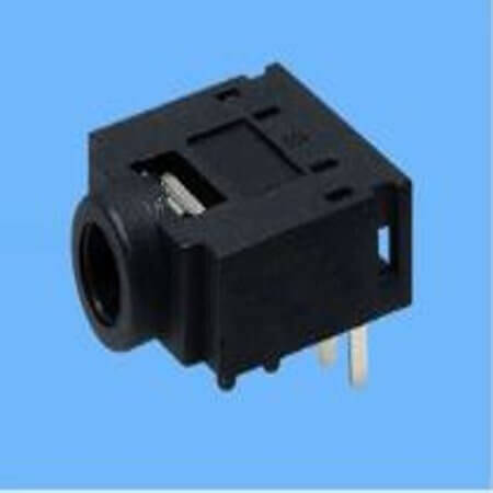 L-KLS1-TSJ3.5-001C CONNECTOR STEREO JACK THT R/A 3.5MM - 1