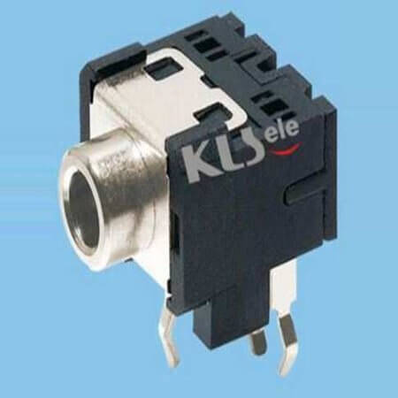 L-KLS1-TSJ3.5-003BC CONNECTOR STEREO JACK THT R/A 3.5MM - 1