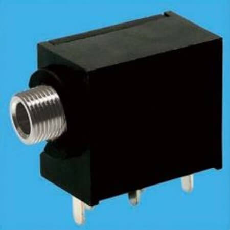 L-KLS1-TSJ3.5-008CAD CONNECTOR STEREO PHONE JACK THT R/A 3.5MM - 1