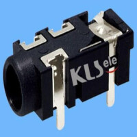 L-KLS1-TSJ3.5-015 CONNECTOR STEREO JACK PHONE THT R/A 3.5MM - 1
