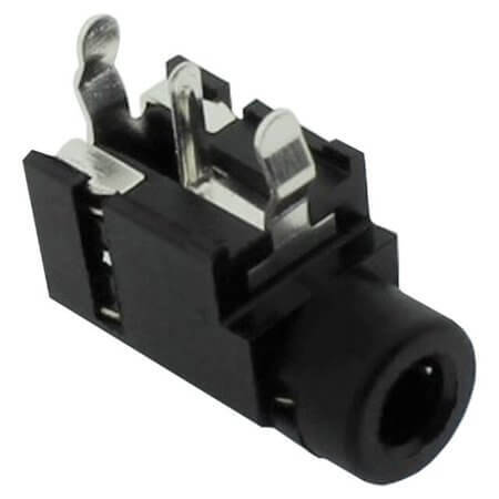 L-KLS1-TSJ3.5-028 CONNECTOR STEREO JACK THT R/A 3.5MM - 1