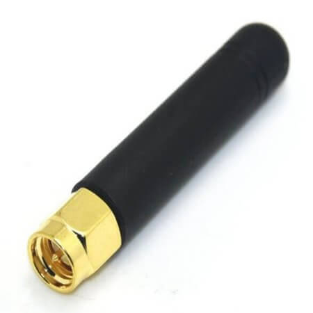 L-KLS1-WIFI-2.4G-02-MS-4 ANTENNA 2.4GHZ SMA 50R 2dBi THT V/T MALE 45MM - 1