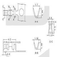 L-KLS1-XL1-1.50-T CON.T.B.1.50MM FEMALE TERMINAL - 1