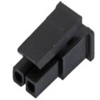 L-KLS1-XM1-3.00-1X02-MH CONNECTOR 3.00MM 2PIN(1X2) MALE HOUSING BLACK - 1