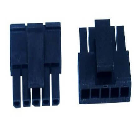 L-KLS1-XM1-3.00-1X05-MH CONNECTOR 3.00MM 5PIN(1X5) MALE HOUSING BLACK - 1