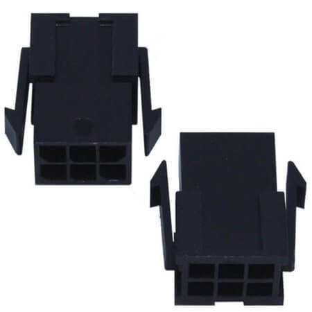 L-KLS1-XM1-3.00-2X03-FH CONNECTOR 3.00MM 6PIN(2X3) FEMALE HOUSING BLACK - 1
