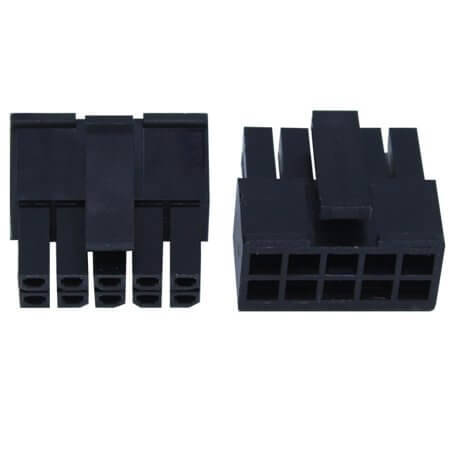 L-KLS1-XM1-3.00-2X05-MH CONNECTOR 3.00MM 10PIN(2X5) MALE HOUSING BLACK - 1