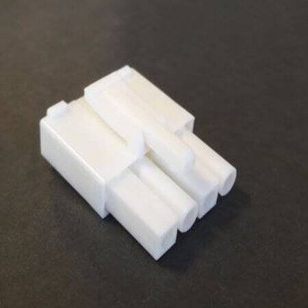 L-KLS1-XM1-4.50-1X4-MH CON.T.B.4.50MM 4P 1X4 MALE HOUSING WHITE - 1