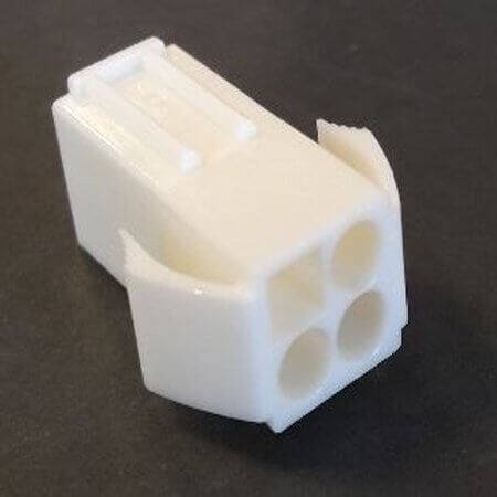 L-KLS1-XM1-4.50-2X2-FH CON.T.B.4.50MM 4PIN(2X2) FEMALE HOUSING WHITE - 1