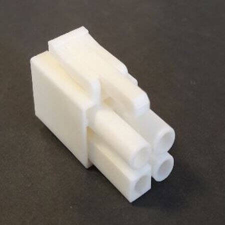L-KLS1-XM1-4.50-2X2-MH CON.T.B.4.50MM 4PIN(2X2) MALE HOUSING WHITE - 1