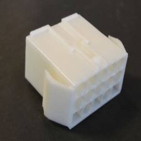 L-KLS1-XM1-4.50-3X5-FH CON.T.B 4.50MM 15PIN(3X5) FEMALE HOUSING WHITE - 1