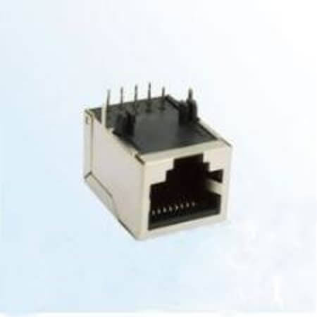 L-KLS12-107-8P8C-E-4-01 MODULAR JACK THT R/A 8P8C (RJ45,Ethernet) - 1