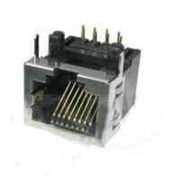 L-KLS12-139-8P8C-H-01 CONNECTOR MODULAR JACK 8P8C BLACK R/A - 1