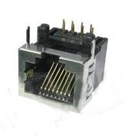 L-KLS12-139-8P8C-H-01 CONNECTOR MODULAR JACK 8P8C BLACK R/A - 1