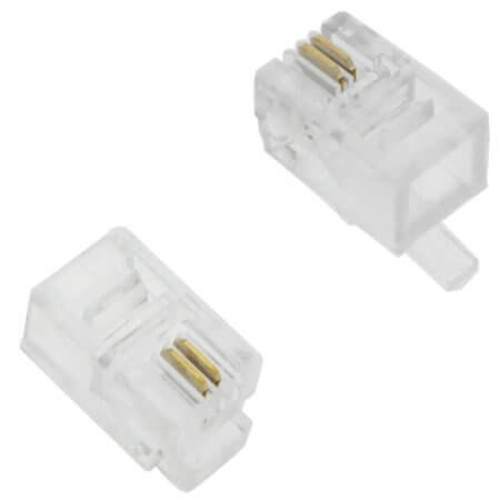 L-KLS12-RJ11-4P2C-01 CONNECTOR PLUG 4P2C RJ11 - 1