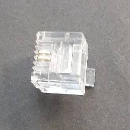L-KLS12-RJ12-6P2C-01 CONNECTOR PLUG 6P2C RJ11 KLS - 1