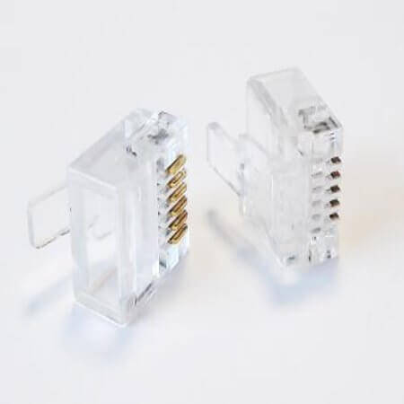 L-KLS12-RJ12-6P6C-01 CONNECTOR PLUG 6P6C RJ11,RJ12,RJ14,RJ25 - 1