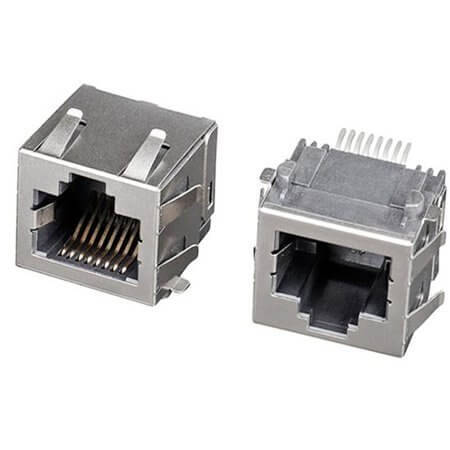 L-KLS12-SMT33-8P8C-W-01R MODULAR JACK SMT 8P8C (RJ45, Ethernet) - 1