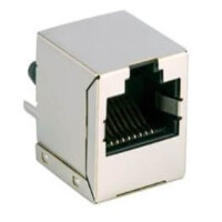 L-KLS12-TL156-1X1-03 MODULAR JACK THT 1X1 TAB-UP (RJ45,Ethernet) WHİTE - 1