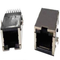 L-KLS12-TL344-GO/Y-03 MODULAR JACK THT R/A 8P8C (RJ45,Ethernet) GRAY - 1