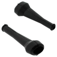 L-KLS13-WT001-02-B WIRE HARNESS RUBBER BOOT 2POLE 4.70MM HOLE BLACK - 1