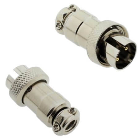 L-KLS15-225-M16-2F5 CONNECTOR MICRO JACK M16 2P FEMALE PLUG - 1