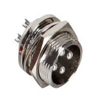 L-KLS15-225-M16-3M2 CONN.MICRO JACK M16 3P IP55 THROUGH WALL PIN - 1