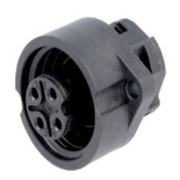 L-KLS15-241-4M1 CONN.MICRO JACK 4P 3+PE IP67 FEMALE SOCKET - 1