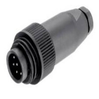 L-KLS15-241-7F1 CONN.MICRO JACK 7P 6+PE IP67 MALE PLUG - 1