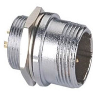 L-KLS15-254-M12-3M1 CONN.MICRO JACK M12 3P IP55 FLANGE PIN - 1