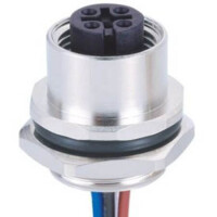 L-KLS15-M12A-B1-8P CONN.MICRO JACK M12 8P IP67 REAR LOCK - 1