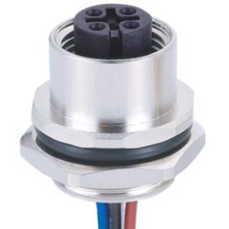 L-KLS15-M12A-B1-8P CONN.MICRO JACK M12 8P IP67 REAR LOCK - 1