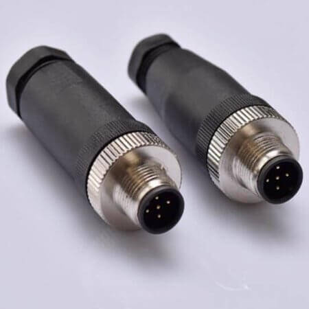 L-KLS15-M12A-P105 CONN. PLUG M12 5PIN STRAIGHT - 1