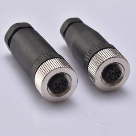 L-KLS15-M12A-P205 CONN.RECEPTACLE M12 5PIN FEMALE SOCKET SCREW - 1