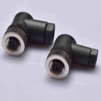 L-KLS15-M12A-TR205 CONN.RECEPTACLE M12 5PIN FEMALE SCREW FREE R/A - 1