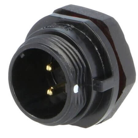 L-KLS15-W13-B2-02 CONN. 2P MALE IP68 MOUNTINGN KLS - 1