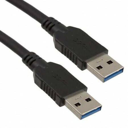 L-KLS17-UCP-03-2.0-0.5M CONNECTOR USB CABLE AM/AM UL2725 - 1