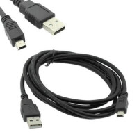 L-KLS17-UCP-08-2.0-1.5MB CONNECTOR USB CABLE AM/MINI 5P 1500MM BLACK - 1