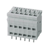 L-KLS2-211V-2.50-02P-1 TERM.BLK.2.50MM 2PIN(1X2) SPRING CLAMP GRAY - 1