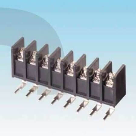L-KLS2-25R-7.62-06P-B TERM.BLK.7.62MM 6P 90C BARRIER TERMINAL BLACK - 1