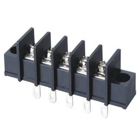 L-KLS2-45C-9.50-05P-A TERM.BLK.9.50MM 5P 180C BARRIER TERMINAL BLACK - 1