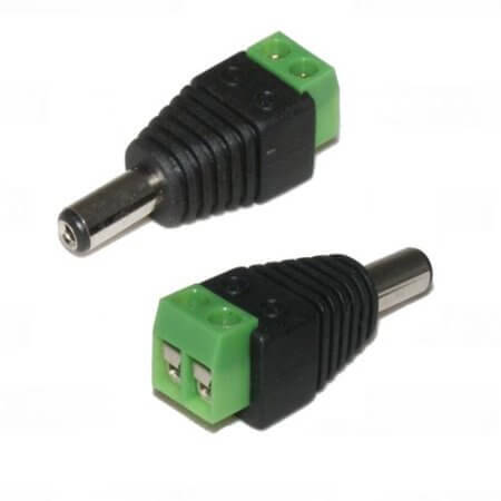 L-KLS2-DC-01-2.1M CONN. POWER JACK ADAPTER 5.5X2.1MM MALE PLUG - 1