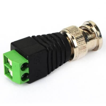 L-KLS2-DC-04 CONN. DC POWER JACK PCB TERM. BLOCK TO BNC MALE - 1