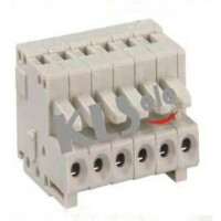 L-KLS2-MPK-3.81-10P-5 TERM.BLK.3.81MM 10P ANTI WRONG ORANGE - 1