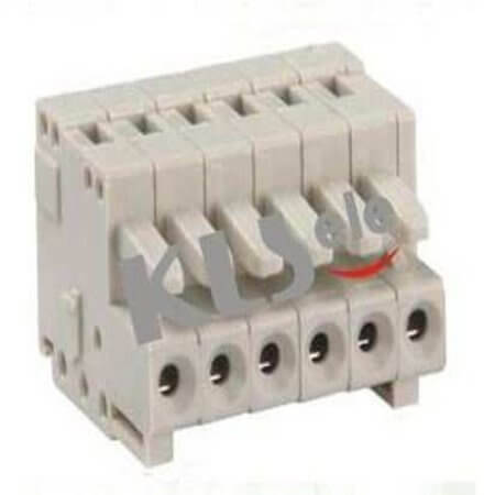L-KLS2-MPK-3.81-10P-5 TERM.BLK.3.81MM 10P ANTI WRONG ORANGE - 1