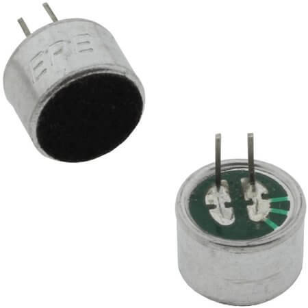 L-KLS3-MM9767PP-443 MICROPHONE CAP. 6.7X9.7MM 44DB 2.2K OHM 4.5V 2PIN - 1