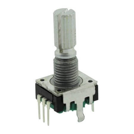 L-KLS4-EC1109S-E4A-Q10 ENCODER 11MM WITH SCREW AND NUTS - Q SHAFT - 1