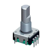 L-KLS4-EC1204S-C-8A-F17 ENCODER ROTARY MECHANICAL 17MM 12PPR WITH SWITCH - 1