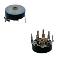 L-KLS4-RV12-B50K-12.5 TRIMPOT CARBON V 12.5MM 50K WITH SWITCH AND WHEEL - 1