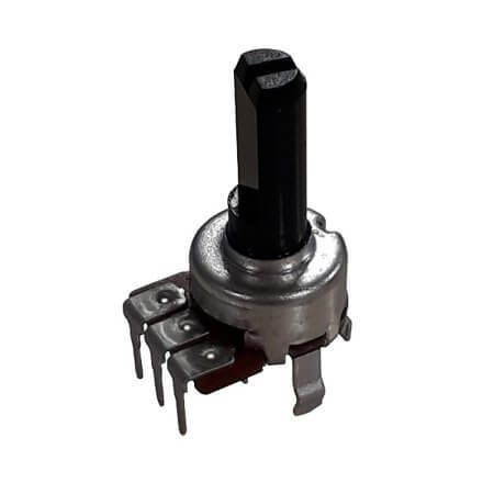 L-KLS4-WH12113-1-B470K-L POTANTIOMETRE SHAFT 20MMX7MM 470K THT SNAP-IN - 1